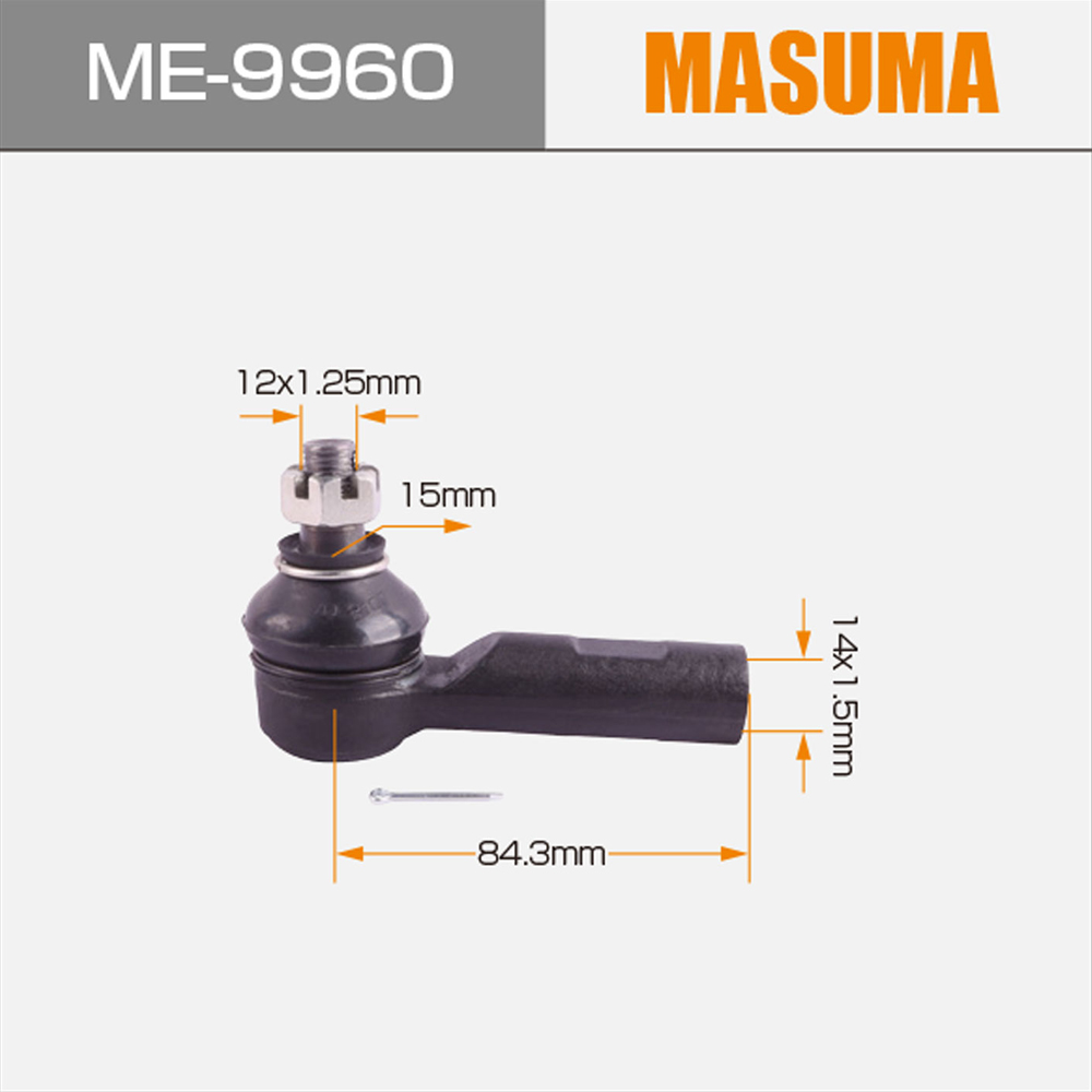 ME-9960 MASUMA Tie Rod End 48810-65J00 48810-79J01 for SUZUKI ESCUDO Easy Installation