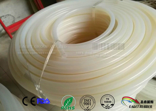 solid rectangle red silicone extrusion of 10mmx30mm