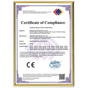 Shenzhen Connectorworld Technologies Co.Ltd. Certifications
