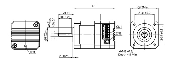 Closed Loop Stepper Motor Nema 17 23 24 34 Servo Motor With Encoder