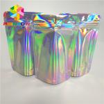 Cosmetics Hair Extension Plastic Pouches Packaging Reusable Mylar k Bag