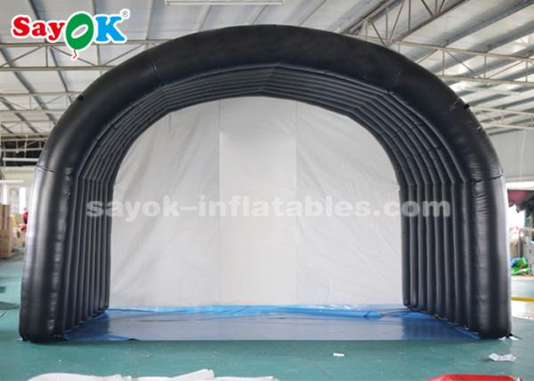 Go Outdoors Inflatable Tent Black Tunnel Entrance Inflatable Air Tent For