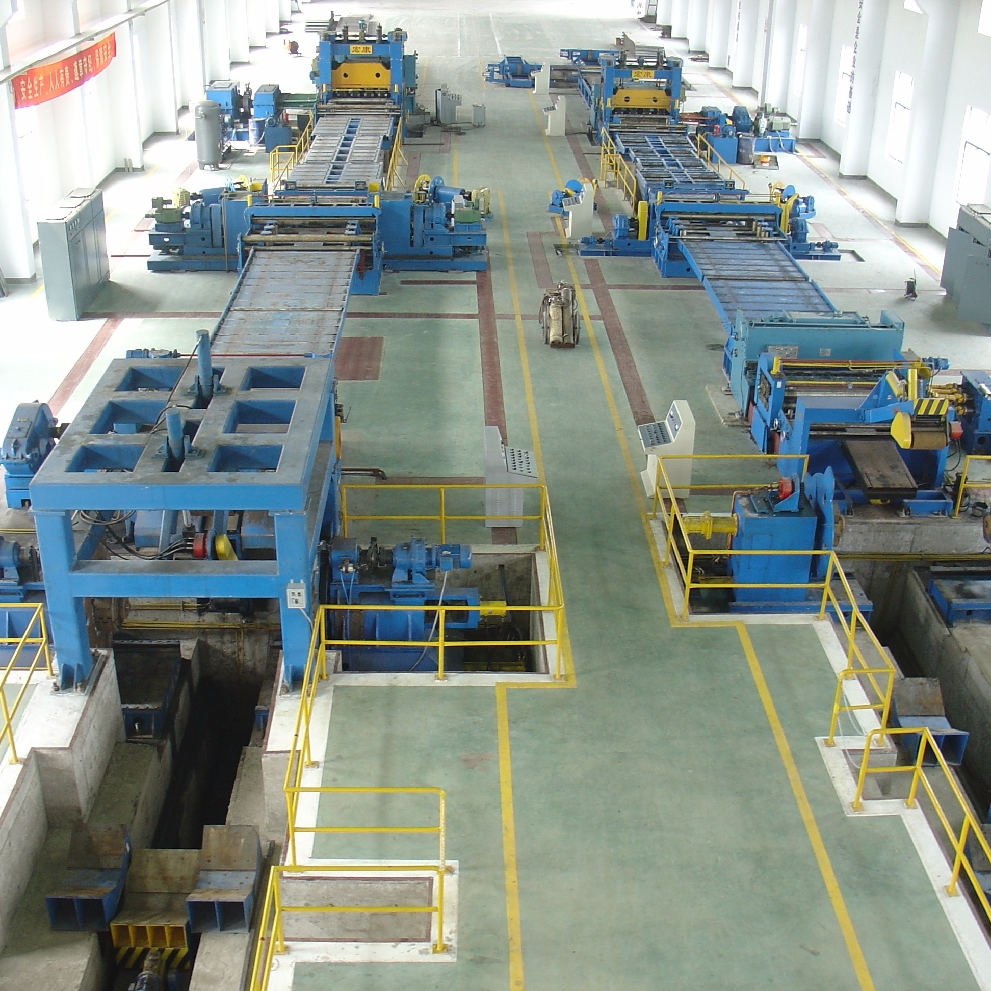 Cut to Length Line with Cutting Width 400 2000 mm and Material Thickness 3 16 mm