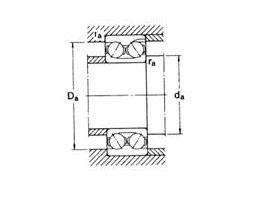 Wholesale Double Row Angular contact ball bearing 3213 from china suppliers
