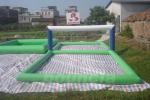 Anti-UV 0.9mm PVC Tarpaulin Inflatable Water Volleyball Court For Water Sport