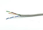 Computer Unshielded Bulk Cat5e Cable PR04 0.48 24AWG CU 4 Pair Bare Copper