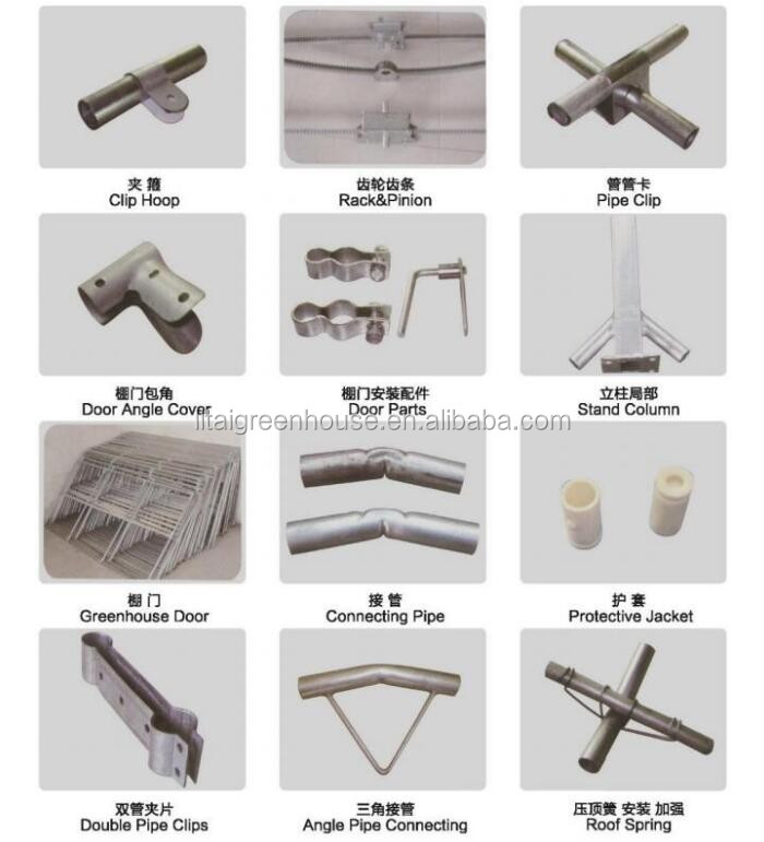Greenhouse Rain Gutter Width Customizable and Long Service Life Advantage