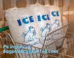 ICE BUCKET LINERS, FDA APPROVED, CLEAR BAG FOR GREAT DISPLAY, HEAVY DUTY, TUFF