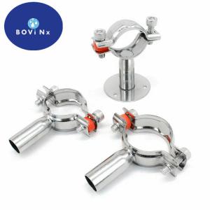 Wholesale ODM Stainless Steel Pipe Hanger , Double Stainless Steel 304 Tube Fittings from china suppliers