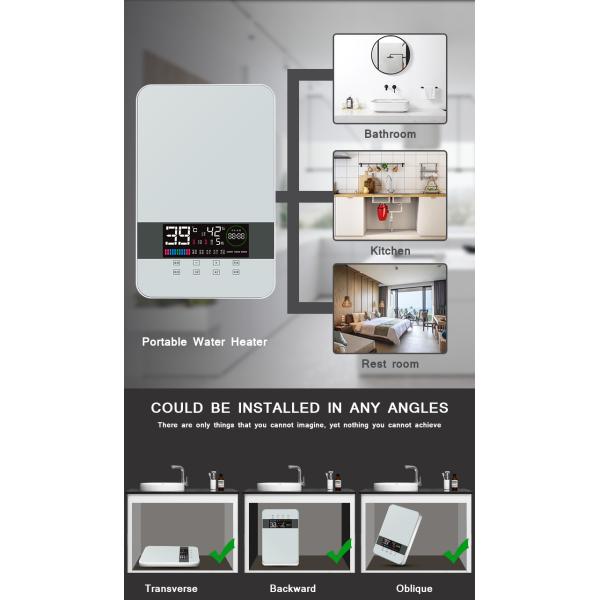 Shower Electric Instant Water Heater Suppliers 8000W / 8500W