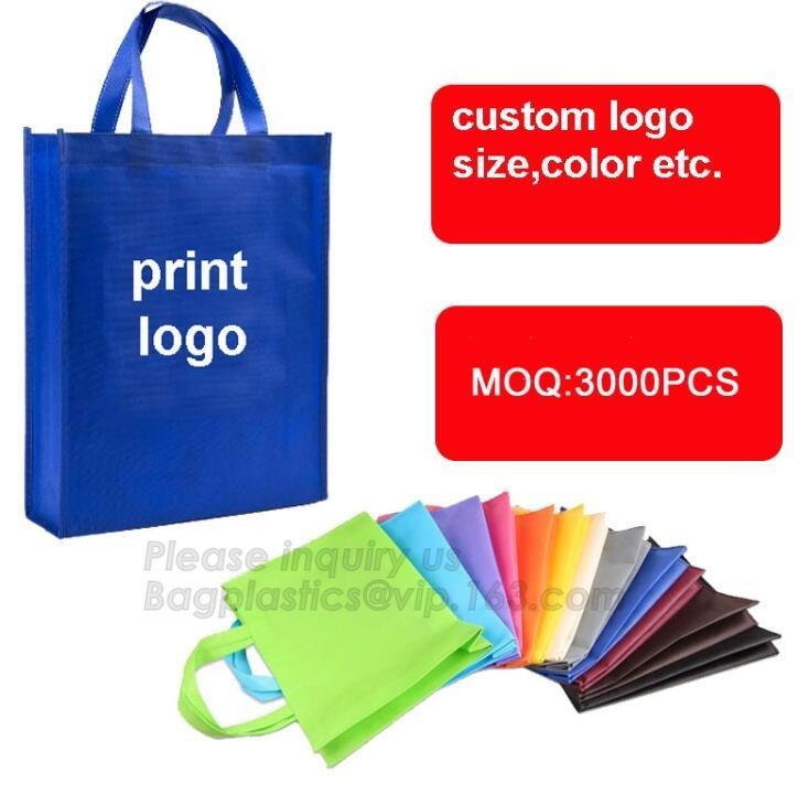 factory audit eco-friendly cheap promotional shopping give away spunbond pp non woven bag, Top selling cheap recycled cu