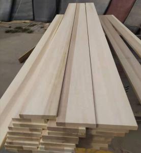 Wholesale Customized Size Paulownia Wood Strips for Decoration 18mm x 18mm Length 2500mm from china suppliers