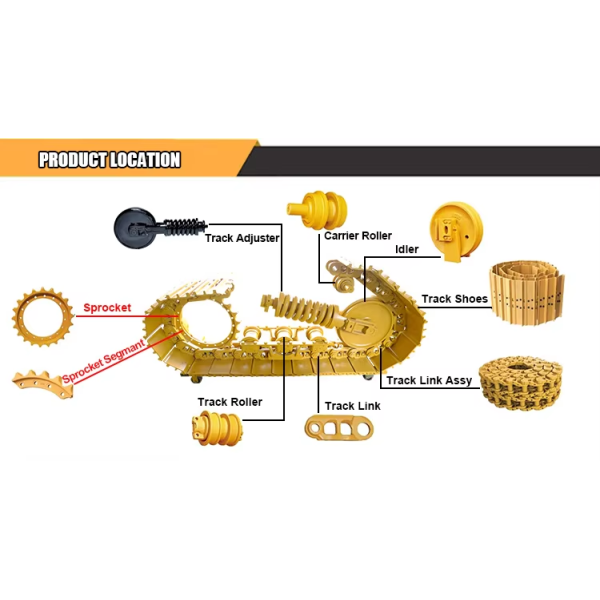 16x60 Excavator Sprocket Track Bolt, Heavy Duty Undercarriage Bolt for Construction Machinery