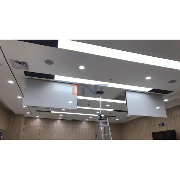 55 Inch Ceiling Flip Down Motorized TV Lift / TV Ceiling Motorized Lift Motorized Stands Flip Down Ceiling Tv Bracket