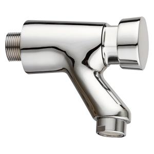 Wholesale Push Button Bathroom Faucet Water Tap Self-Closing Wall Mount Faucet from china suppliers