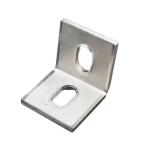 Polished Wall Mount Angle Bracket Aluminum Marble Support Brackets