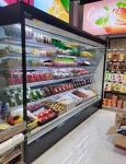 Manufacturer Supply Large Open Chiller Display Air Cooling for Supermarket