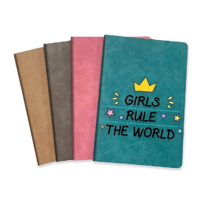 Sublimation Blanks Custom Printed Logo Colored PU Leather A5 Sublimation Notebook