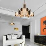 Nordic Glass LED Modern Light Luxury Personalized Creative Art Restaurant Hotel