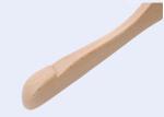 Beech Solid Wooden Garment Display Hangers Anti - Slip For Retial Clothing Store