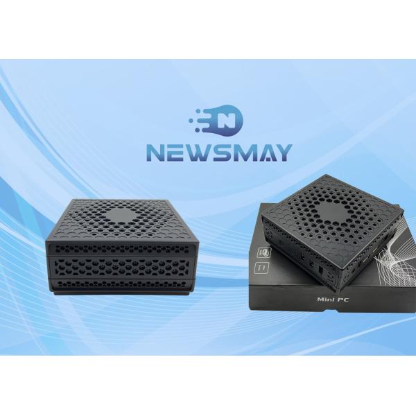 Dustproof Small Fanless Computer With Dual Brand Wifi Ac, Bluetooth 4.2, 2xUSB3.0,2xUSB2.0