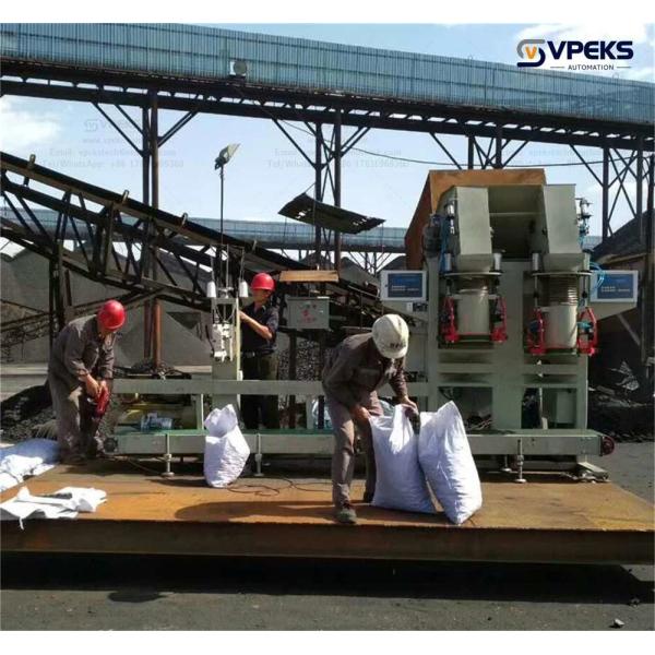 220V Stainless Steel Coal Packing Machine 50Hz 300-450BPH