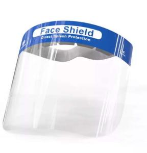 Wholesale Airplane Medical Fiber Face Shield Visor Breathable from china suppliers