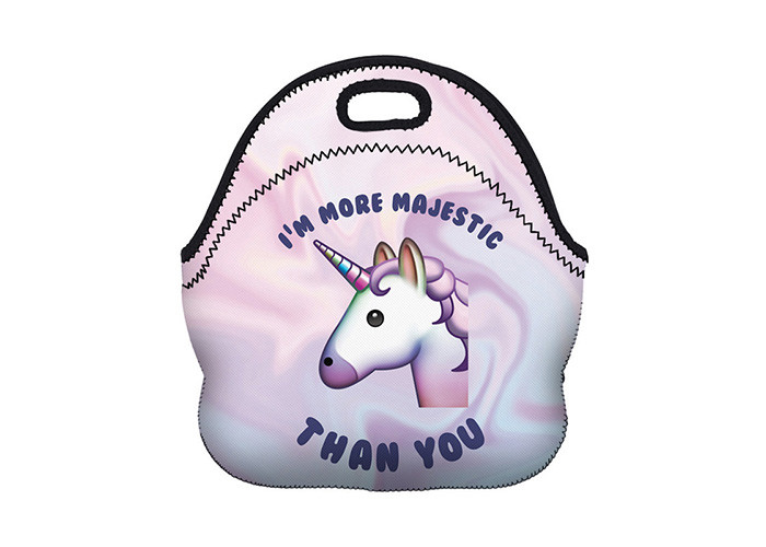 Neoprene Materials Insulated Tote Lunch Bag Durable Custom Logo Good Looking