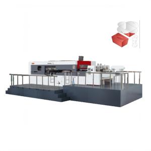 Wholesale Carton Box Automatic Die Cutting Machine 1500X1105mm Lead Edge Feeding Creasing Machine from china suppliers
