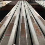 Galvanised Street Light Pole Highway Light Pole +- 2% Dimension Tolerances