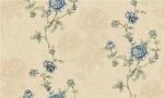 Fashion Deep Embossed Wallpaper , Bedroom Damask Wallpaper For Decoration
