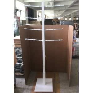 Wholesale Pop Display Stands 1.5&quot; Sq Base *67&quot; H 8 Arms 2 Side Metal Display from china suppliers