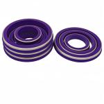 Purple Oil&Heat&Chemical resistant NBR HNBR FKM PTFE Hammer Union Seal With