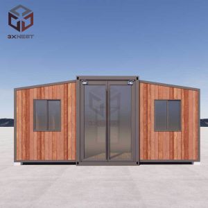 Foldable Modular Collapsible Container Homes Fireproof Mobile Living Space
