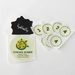 6 X 6cm Die Cut Printable Label Cutting Sticker Paper For Take Out Food