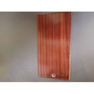 Wholesale Electrostatic Conductive Wood Pattern Custom Powder Coating Half / High Gloss from china suppliers