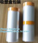 auto spraying paint single-pack pre-taped masking filmautomotive spray pre-taped