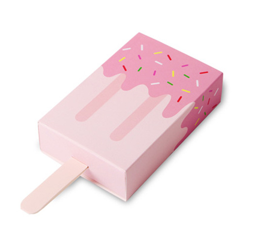 Custom Printing Folding Paper Food Packaging With Drawer For Candy