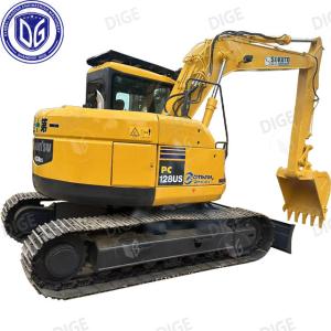 Wholesale PC128US Used Komatsu Excavator 12.8 Ton Used Crawler Excavator Second Hand Excavator from china suppliers