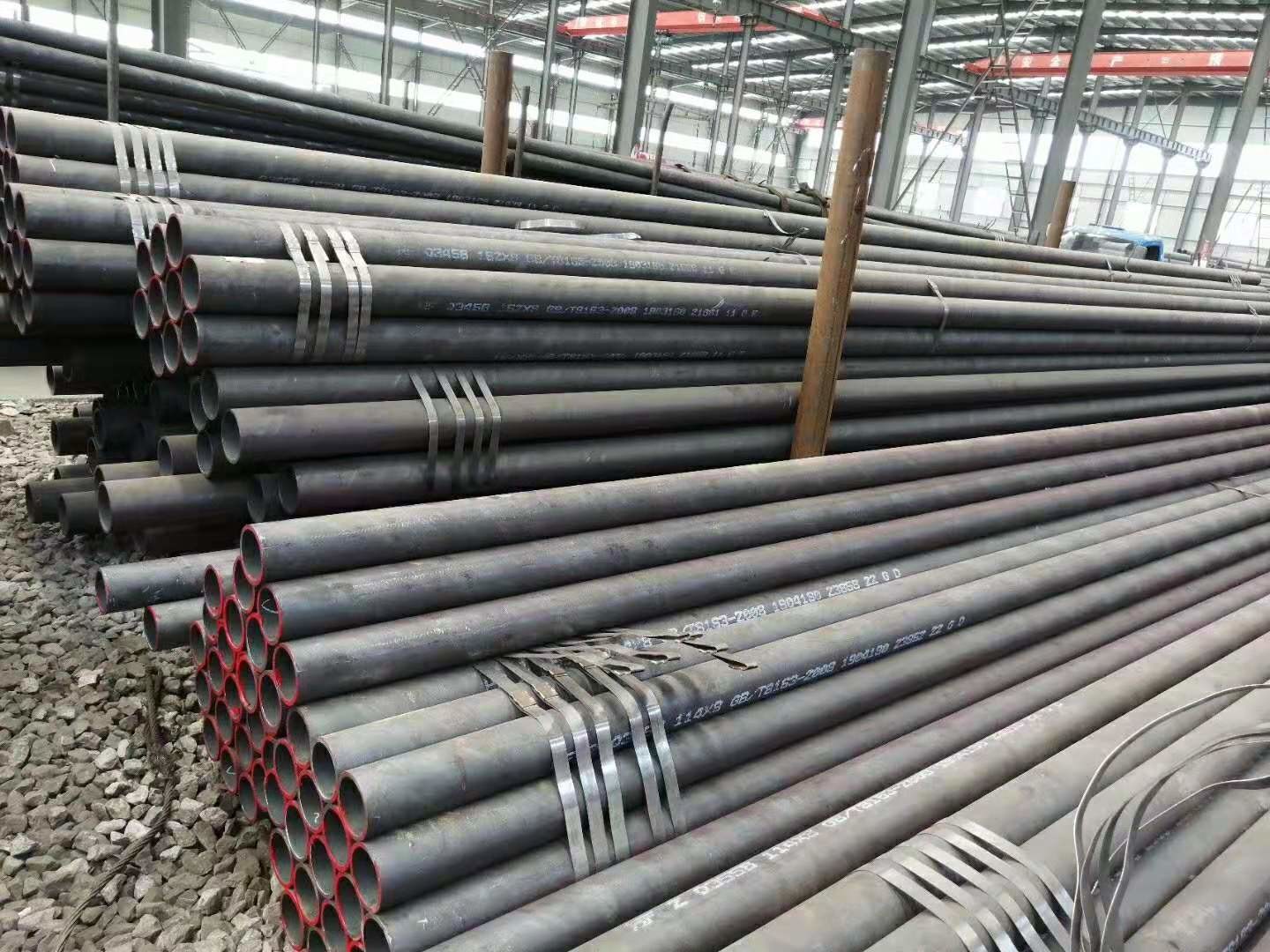 ASTM A106 Grade C Carbon Seamless Steel Pipe Outter Dia = 273mm Wall Thickness 14mm For Boiler