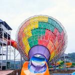 Big Water Amusement Park Fiberglass Speaker Water Slide for Adult