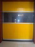 Self Repair Clean Room High Speed PVC Door 1.5mm Stainless Steel Rapid Shutter