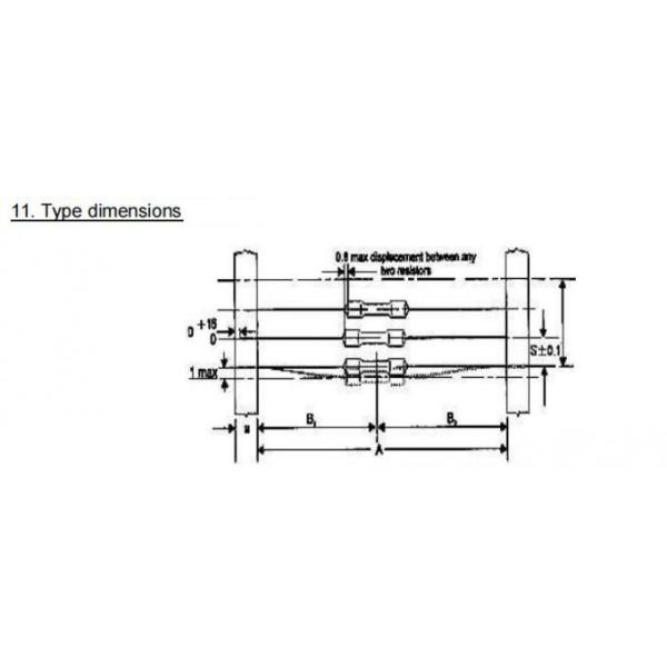 1/4W-5WS Wirewound Resistor Fuse Body Coating Gray For 0.01Ω-1KΩ 1W4.7 Ohm 5% Ceramic Insulated