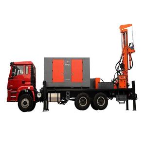 Wholesale 200m Depth Truck Mounted Borehole Drill Machine Rotary Oil Drilling Equipment Water Well Drilling Rigs from china suppliers