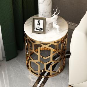 Wholesale OEM ODM Combination Round Coffee Table With Marble Top from china suppliers
