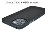 Magnetic Black Color Full Cover Aramid Fiber Phone Case For iPhone 12 Pro Max