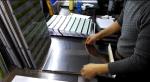 Mirror Finish PVC Card Lamination Steel Plate 0.8mm A3 Size Plastic Card Press
