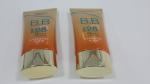50g Oval Cosmetic Tube Aluminum / EVOH Barrier Packaging Gold Electroplated Oval