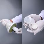 Plastic Screw Cap UMETASS White Medical Pill Capsule Medicine Bottles Anti