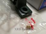 Construction Equipment Flange Block Mounted Bearing , Flange Mount Ball Bearing